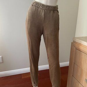COTTON CITIZEN The Brooklyn Sweatpant in Color Vintage Java SIZE XS
